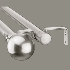 Bouclair Blackout Curtains Double Rod Set - Diameter 25/28 mm* Curtain Rods