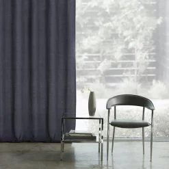 Bouclair Blue Aura Panel Curtain* Sheer Curtains & Window Sheer Panels|Room Darkening & Light Filtering Curtains