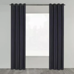 Bouclair Blue Aura Panel Curtain* Sheer Curtains & Window Sheer Panels|Room Darkening & Light Filtering Curtains
