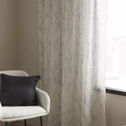 Bouclair Branch Sheer Curtain* Sheer Curtains & Window Sheer Panels