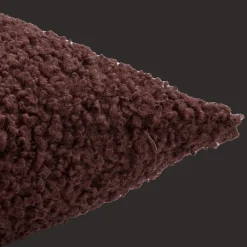 Bouclair Brown Doodle Boucle Decorative Throw Pillow* Decorative Throw Pillows