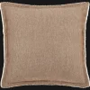 Bouclair Brown Dorothy Decorative Pillow* Decorative Throw Pillows