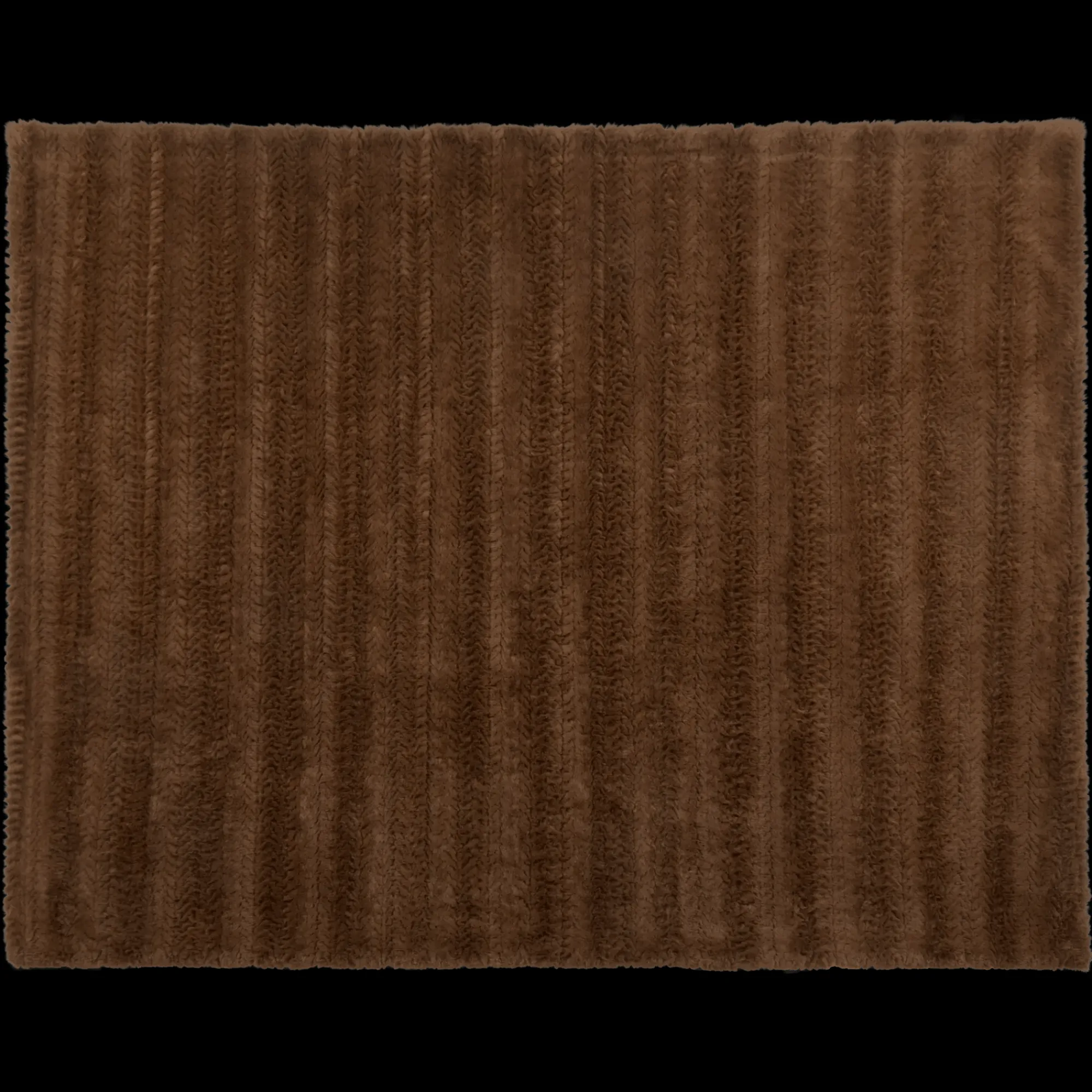 Bouclair Brown Ellyn Faux Fur Throw* Decorative Throws & Blankets