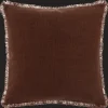 Bouclair Brown Taha Decorative Pillow* Decorative Throw Pillows