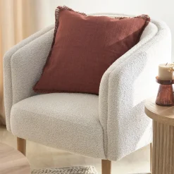 Bouclair Brown Taha Decorative Pillow* Decorative Throw Pillows