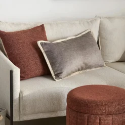 Bouclair Brown Taha Decorative Pillow* Decorative Throw Pillows