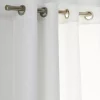 Bouclair Brushed Nickel Curtain Rod Set - Diameter 25/28 mm* Curtain Rods