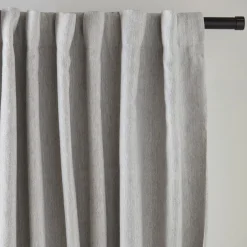 Bouclair Bryce Grey Blackout Curtain* Sheer Curtains & Window Sheer Panels|Blackout Window Curtains
