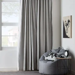 Bouclair Bryce Grey Blackout Curtain* Sheer Curtains & Window Sheer Panels|Blackout Window Curtains