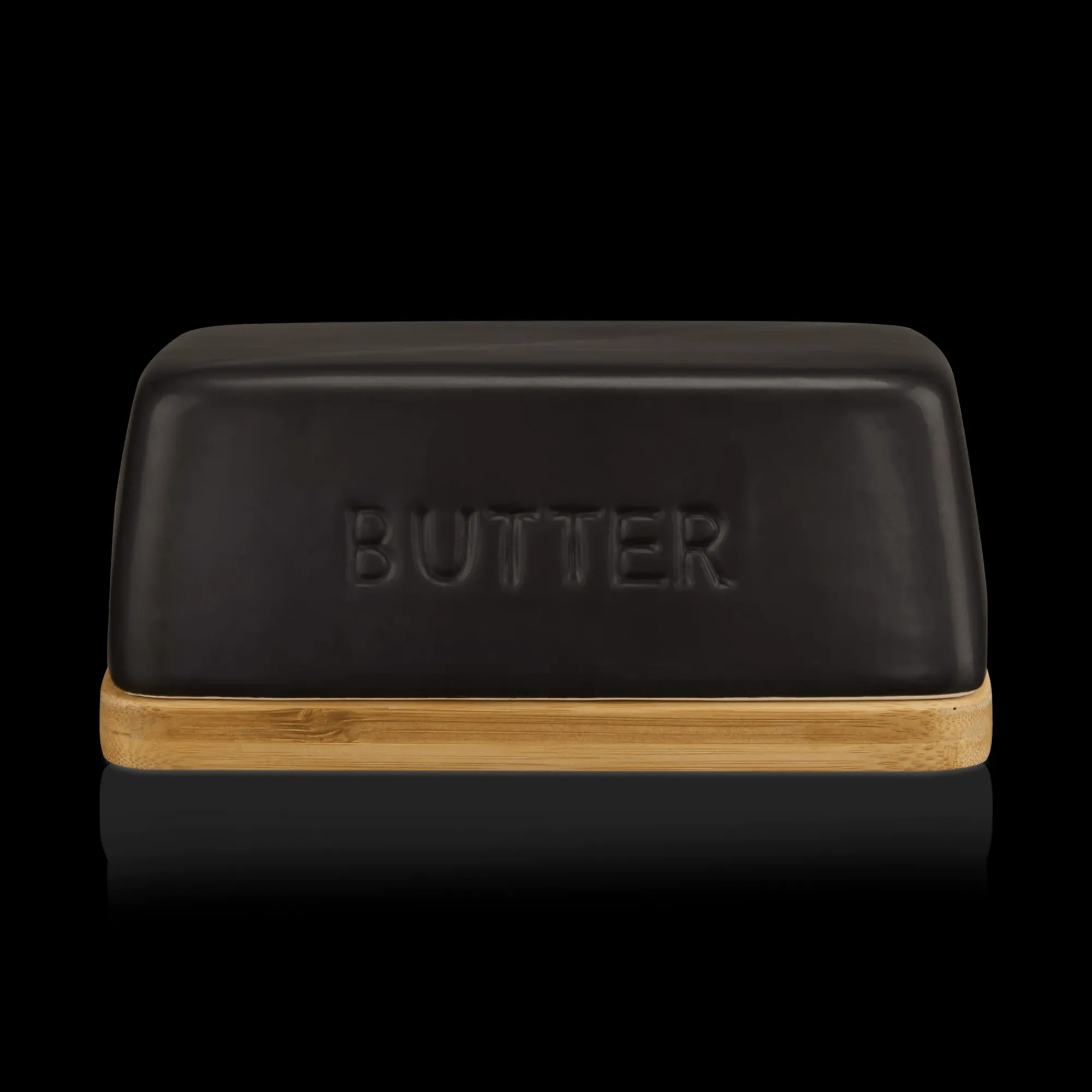 Bouclair Ceramic & Wood Butter Dish* Dinnerware|Kitchen & Dining Accessories