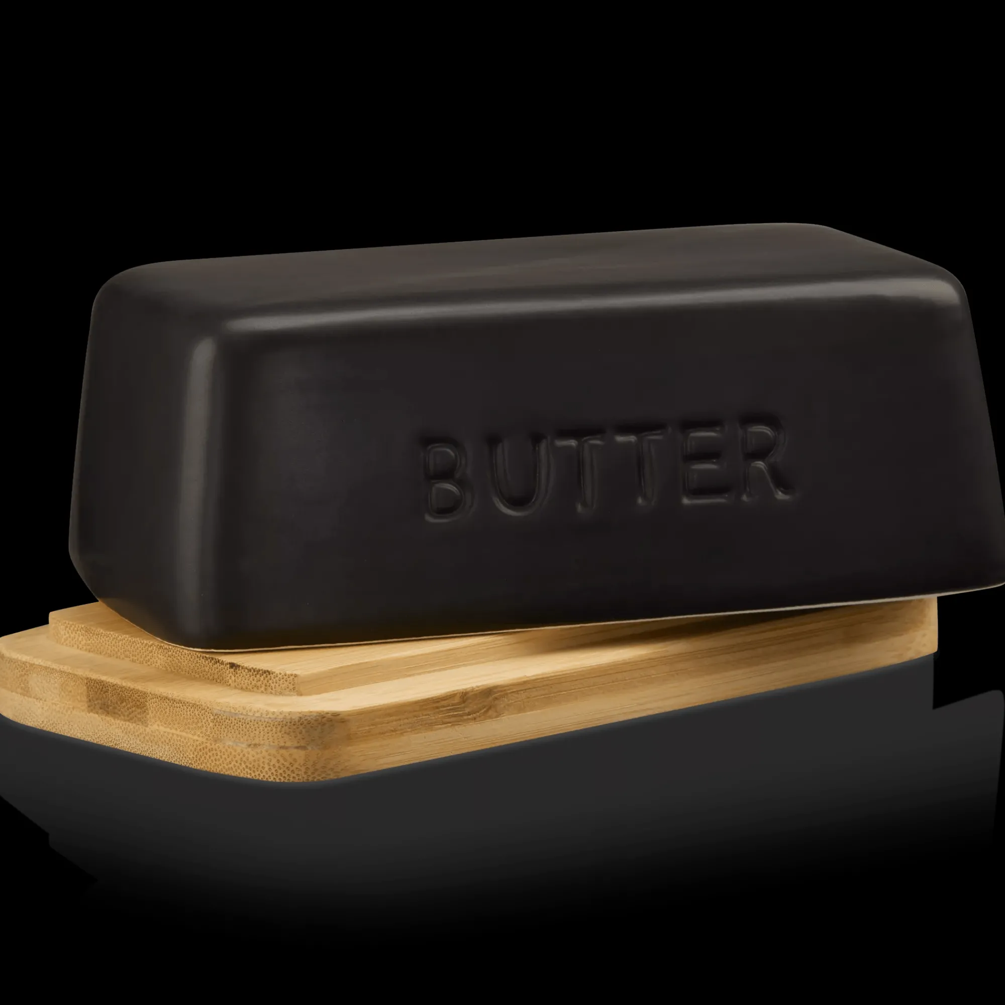 Bouclair Ceramic & Wood Butter Dish* Dinnerware|Kitchen & Dining Accessories