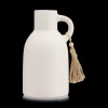 Bouclair Ceramic Bottle Vase with Tassel* Modern Decorative Vases|Home Decorative Items & Objects