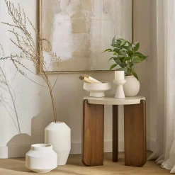 Bouclair Ceramic Bowl on Stand* Home Decorative Items & Objects