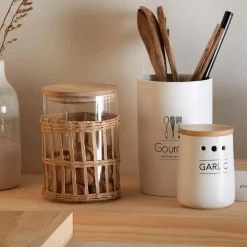 Bouclair Ceramic Garlic Container* Dinnerware|Kitchen & Dining Accessories