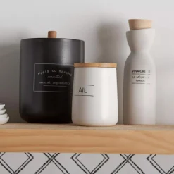 Bouclair Ceramic Garlic Container* Dinnerware|Kitchen & Dining Accessories