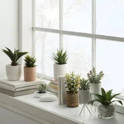 Bouclair Ceramic Potted Tropical Plant* Artificial Plants