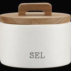 Bouclair Ceramic Salt Jar* Dinnerware|Kitchen & Dining Accessories