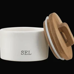 Bouclair Ceramic Salt Jar* Dinnerware|Kitchen & Dining Accessories