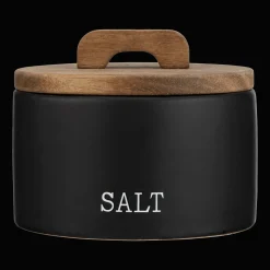 Bouclair Ceramic Salt Jar* Dinnerware