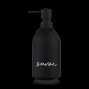 Bouclair Ceramic Soap Dispenser with Typography* Bathroom Accessories