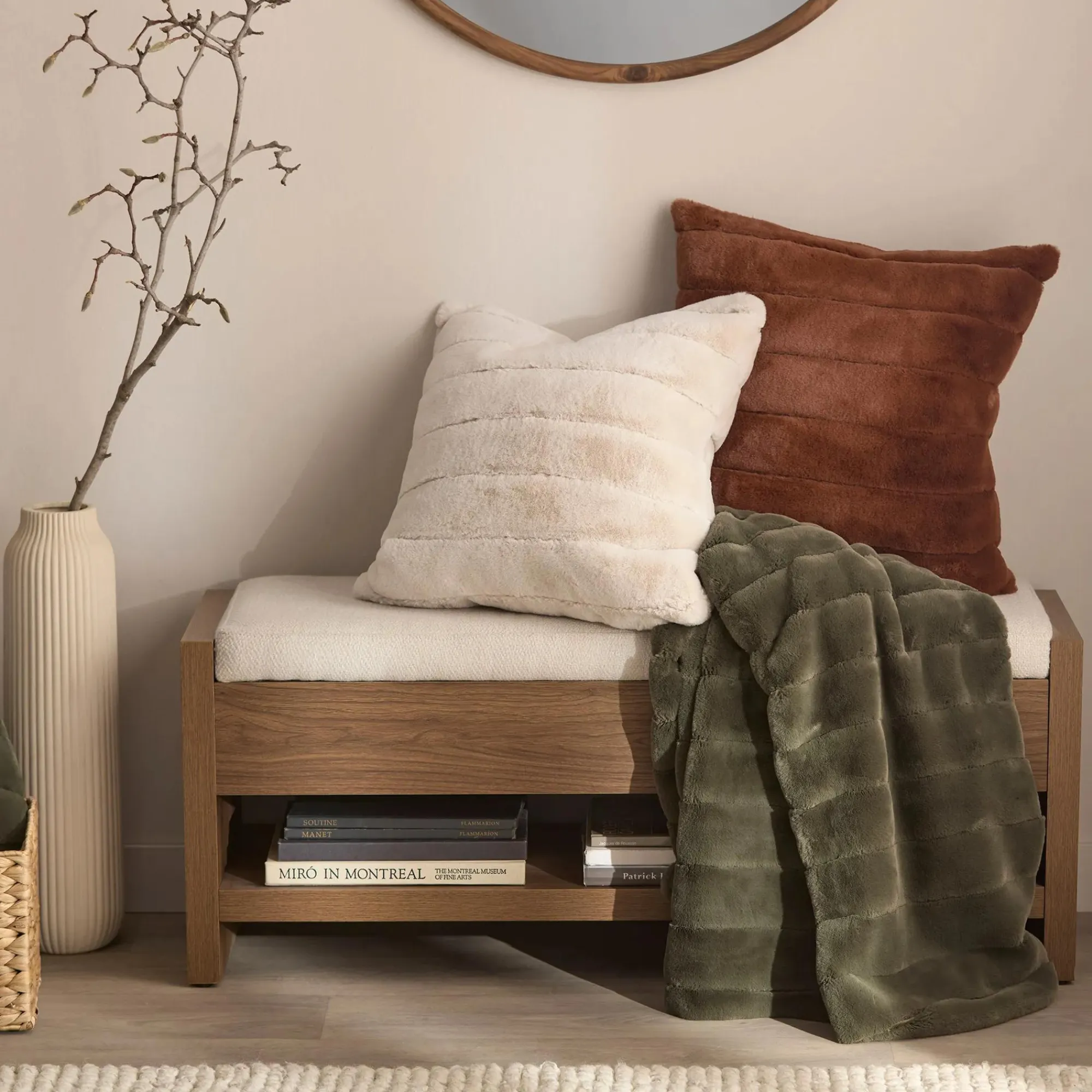 Bouclair Ceramic Storage Tray* Bathroom Accessories