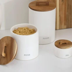 Bouclair Ceramic Sugar Jar* Dinnerware|Kitchen & Dining Accessories