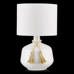 Bouclair Ceramic Table Lamp with Bead String* Table Lamps
