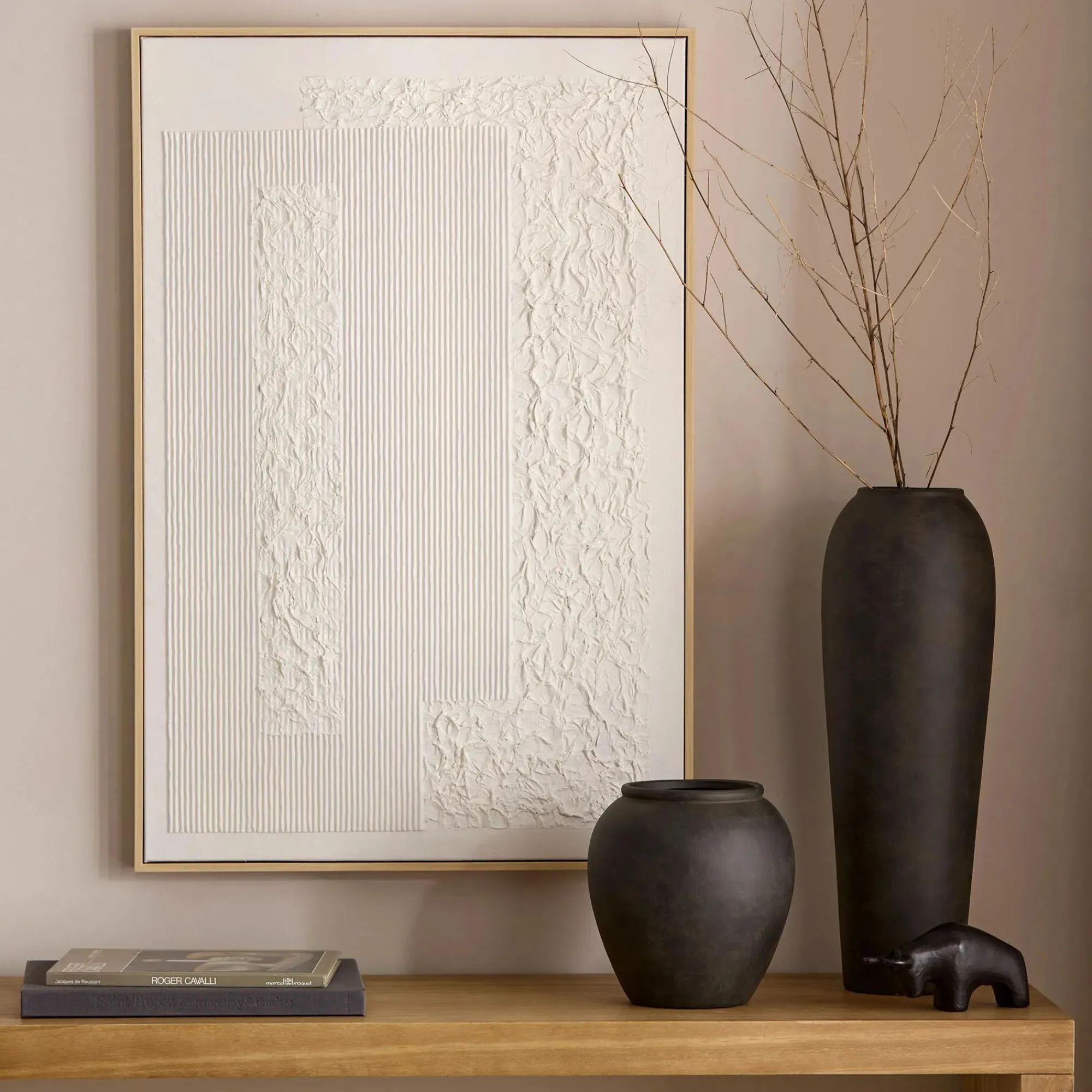 Bouclair Ceramic Table Vase* Modern Decorative Vases|Home Decorative Items & Objects