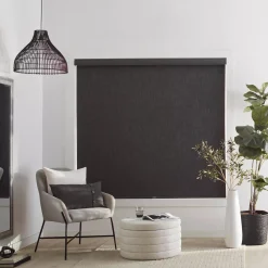 Bouclair Charcoal Chita Cordless Blackout Roller Shade* Window Blinds & Shades