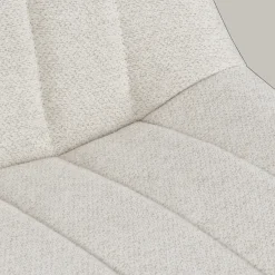 Bouclair Chita Fabric and Metal Bar Stool* Furniture Accessories|Bar & Counter Stools