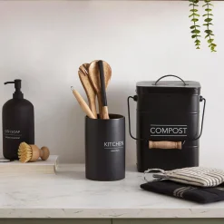 Bouclair Compost Rustic Metal Bin* Dinnerware|Kitchen & Dining Accessories