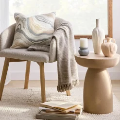 Bouclair Concrete Effect Side Table* Side Tables|Coffee Tables & Side Tables