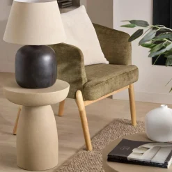 Bouclair Concrete Effect Side Table* Side Tables|Coffee Tables & Side Tables