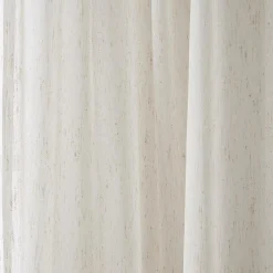 Bouclair Cream Eneca Back-Tab/Rod-Pocket Curtain* Sheer Curtains & Window Sheer Panels