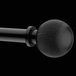 Bouclair Curtain Rod Set - Diameter 22/25 mmBlack* Curtain Rods