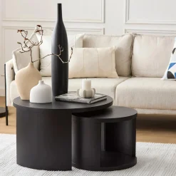 Bouclair Curved Ceramic Table Vase* Modern Decorative Vases|Home Decorative Items & Objects