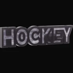 Bouclair Decorative Light-Up Hockey Sign* Junior Decorative Accessories