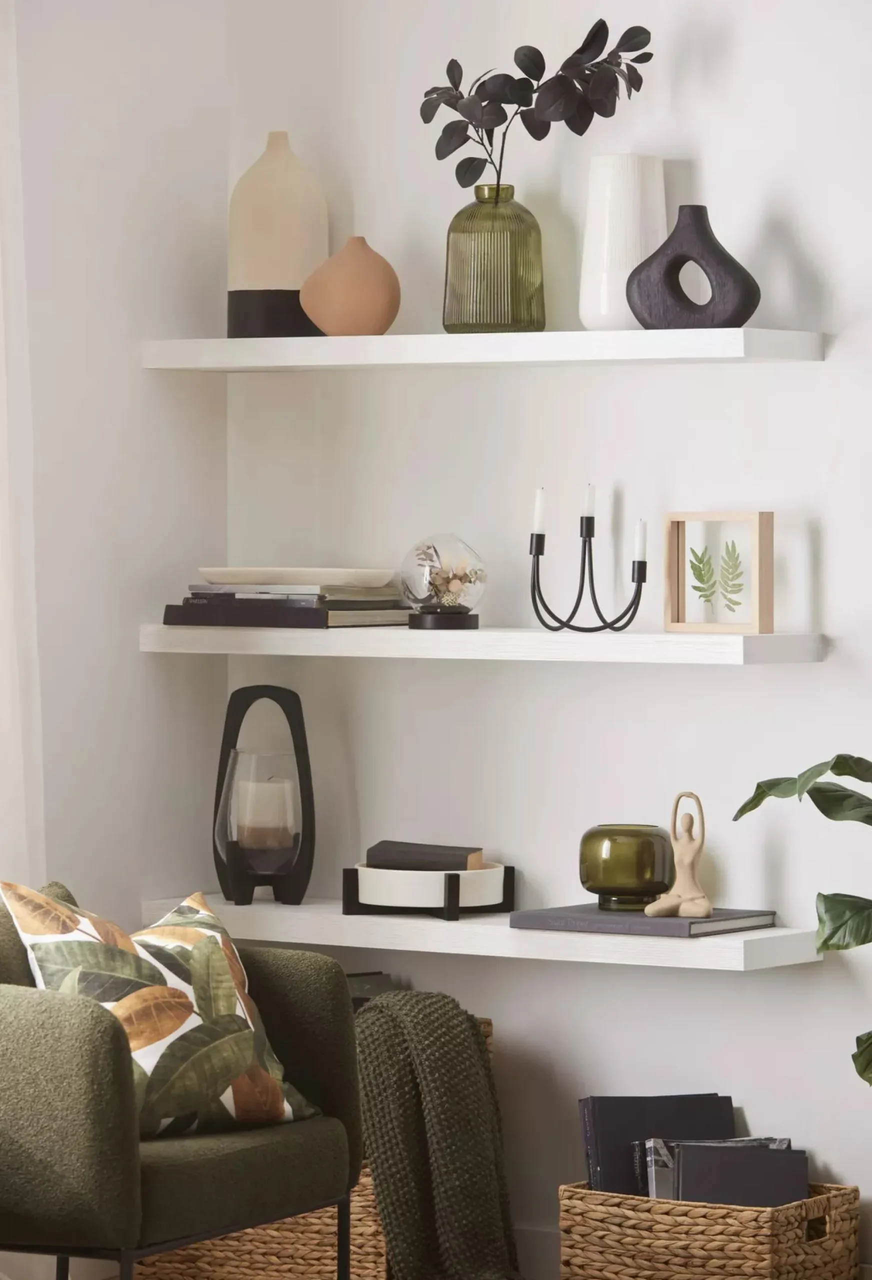 Bouclair Decorative Stems in Glass Dome* Home Decorative Items & Objects