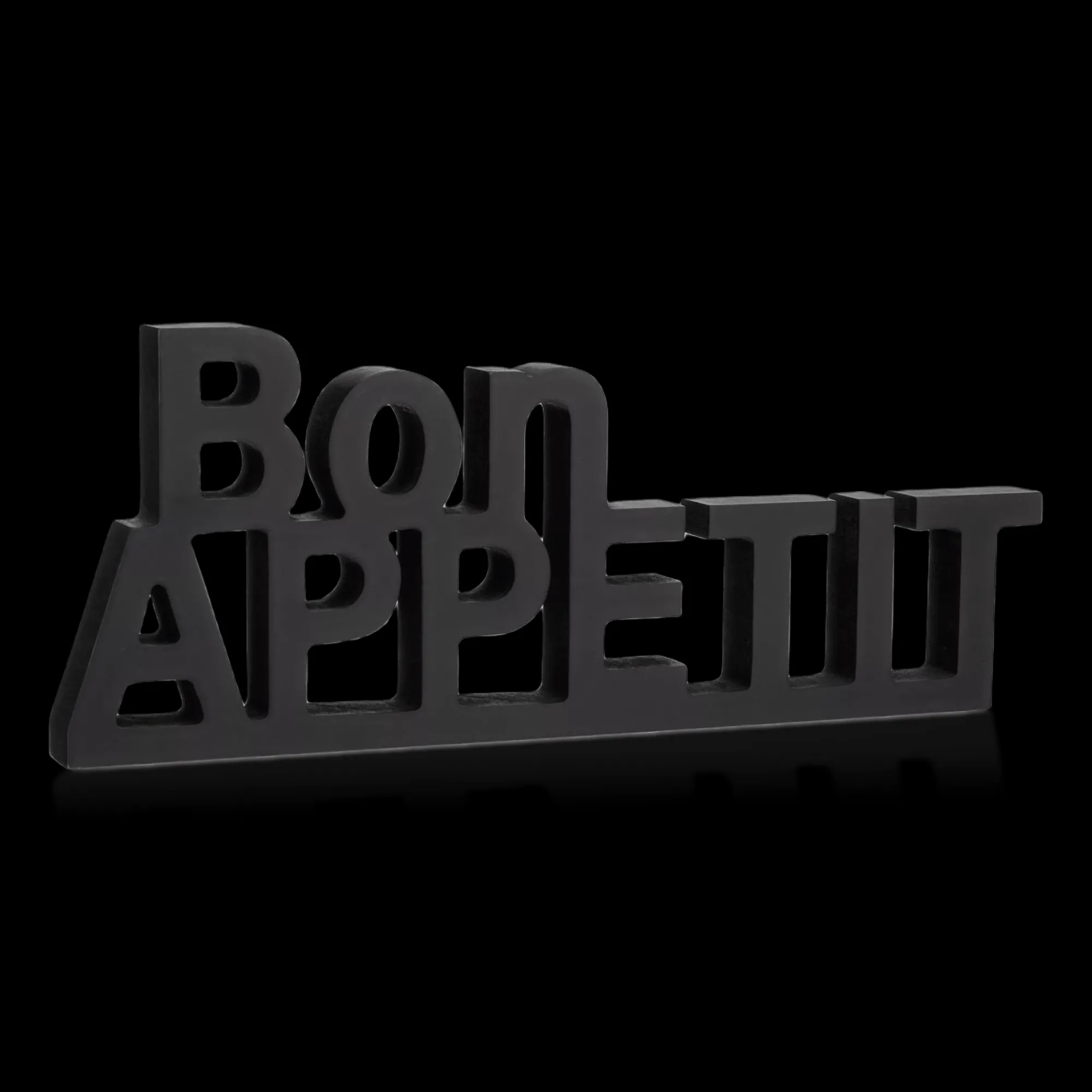Bouclair Decorative Words Bon Appetit 36 x 14.25 cm.* Dinnerware|Kitchen & Dining Accessories