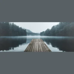 Bouclair Dock on Lake Printed Canvas* Printed & Photography Wall Art Canvases