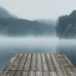 Bouclair Dock on Lake Printed Canvas* Printed & Photography Wall Art Canvases