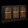 Bouclair 3-Door Black Wooden Buffet* Furniture Accessories|Buffet Tables & Credenzas