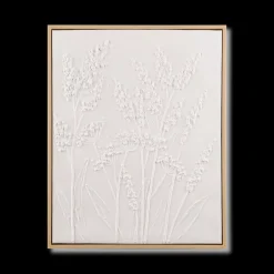 Bouclair Dried Stem Oil Painted Framed Art* Oil Paintings