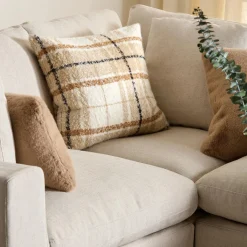 Bouclair Elsy Plaid Decorative Pillow* Decorative Throw Pillows