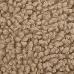 Bouclair Emery Brown Teddy Throw Pillow* Nursery Throw Pillows