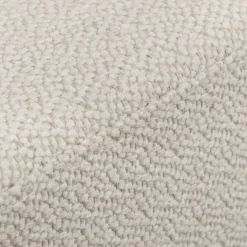 Bouclair Fabric and Black Metal Bench* Entryway Benches Ottomans And Poufs|Ottomans & Benches