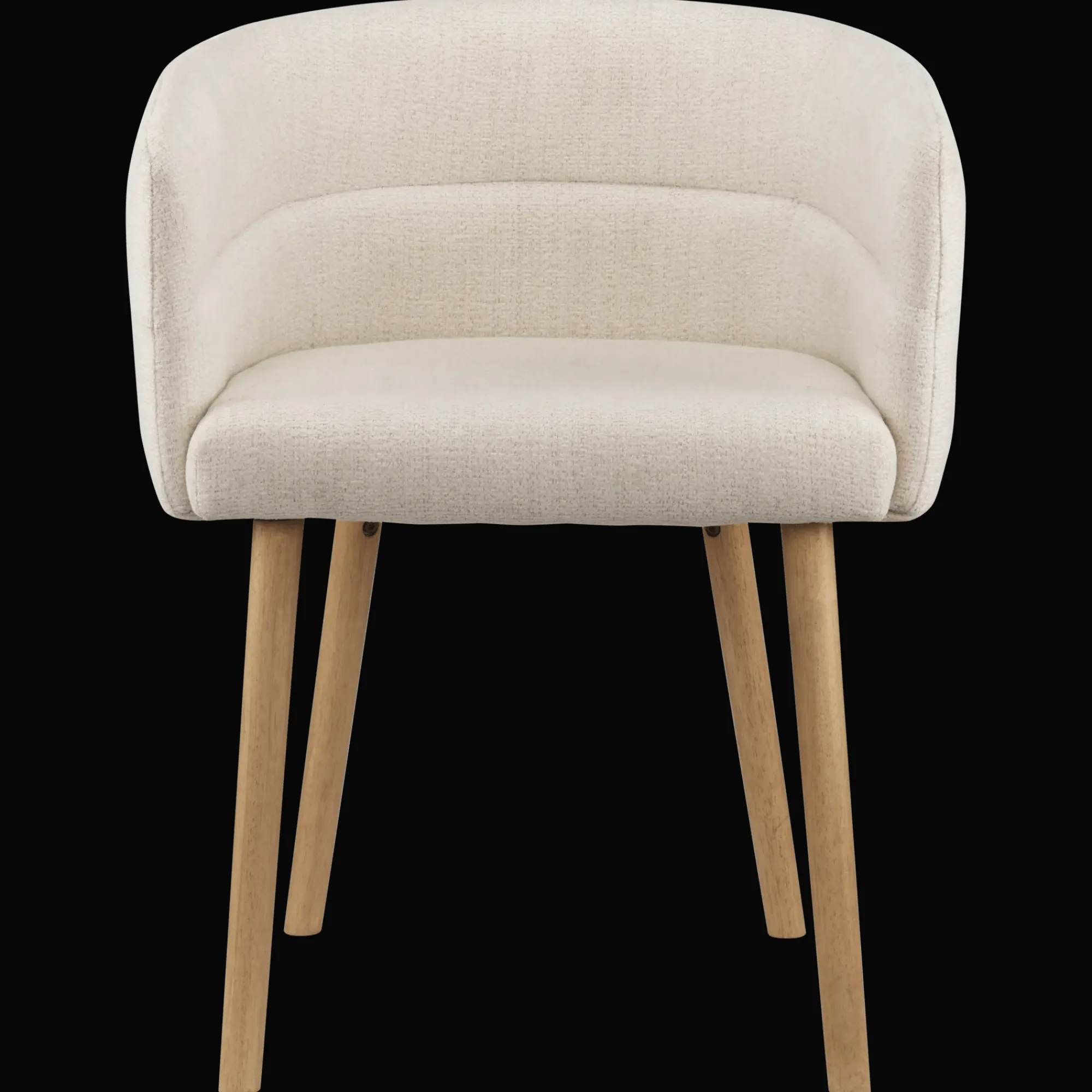 Bouclair Fabric and Mango Wood Accent Chair* Furniture Accessories|Dining Chairs