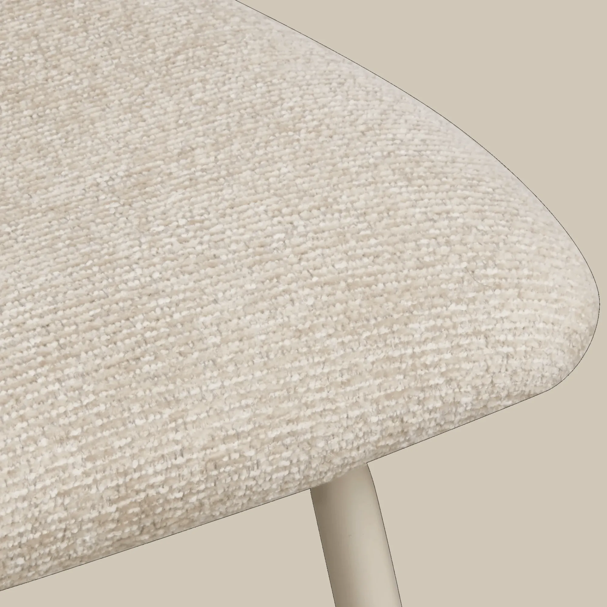 Bouclair Fabric and Metal Bar Stool* Furniture Accessories|Bar & Counter Stools