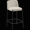 Bouclair Fabric and Metal Bar Stool* Furniture Accessories|Bar & Counter Stools