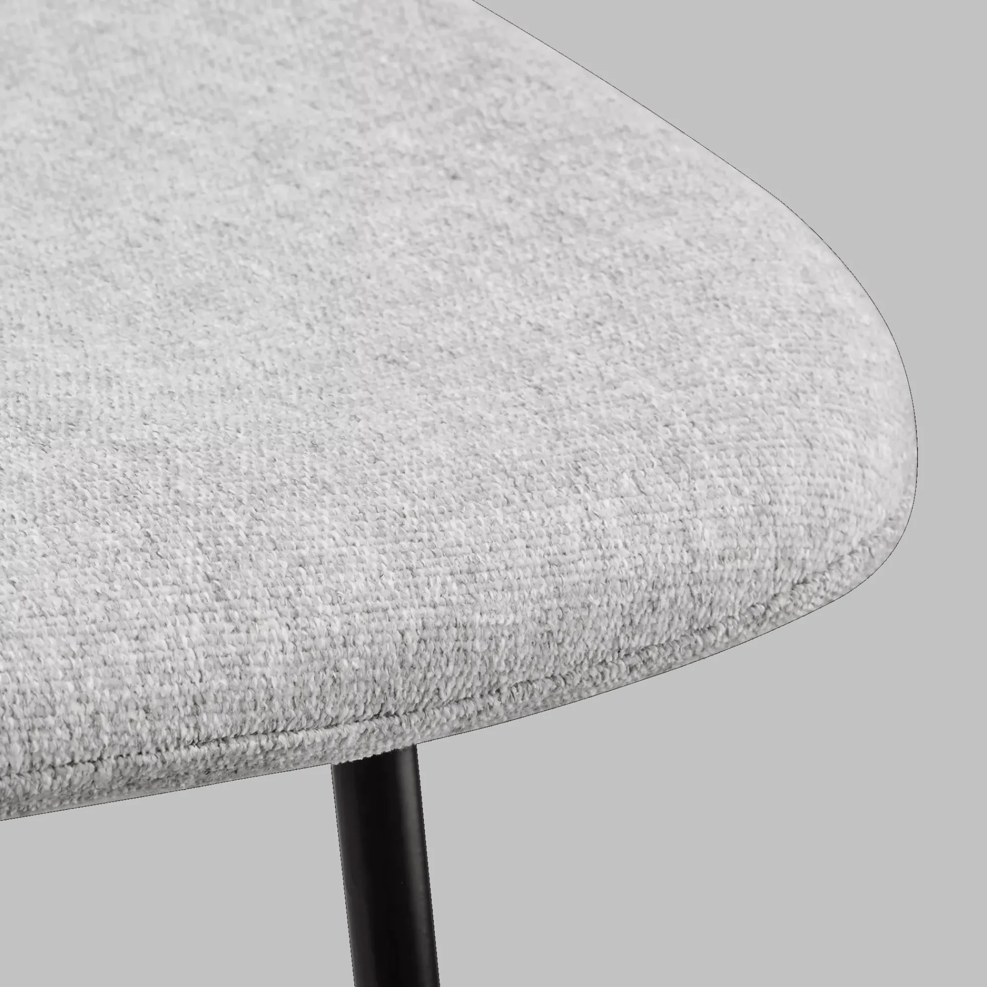 Bouclair Fabric and Metal Bar Stool* Furniture Accessories|Bar & Counter Stools